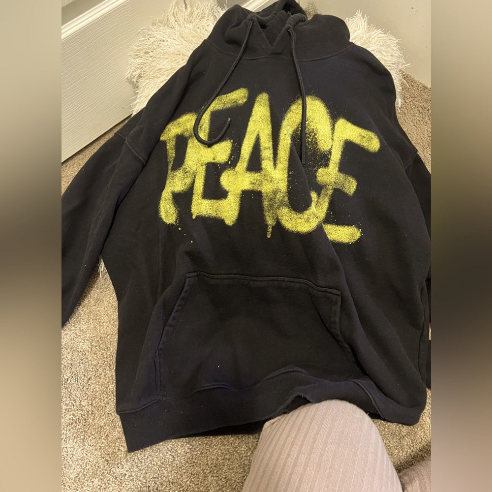 Black hoodie